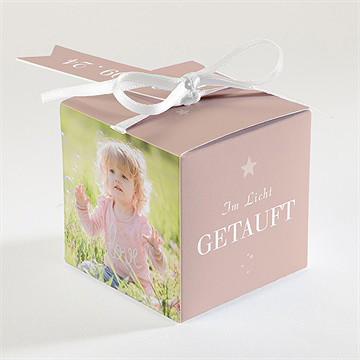 Geschenkbox Taufe seerose - Vue 2