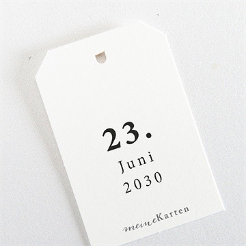 Geschenkanhänger Taufe Naturbezogen - Vue 3