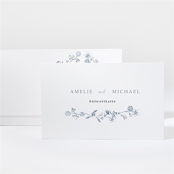 Antwortkarte Hochzeit blumengesteck - Vue 3