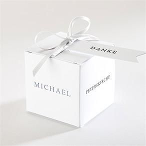 Geschenkbox Hochzeit blumengesteck