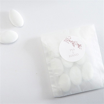 Aufkleber Hochzeit Goldene Weide - Vue 4