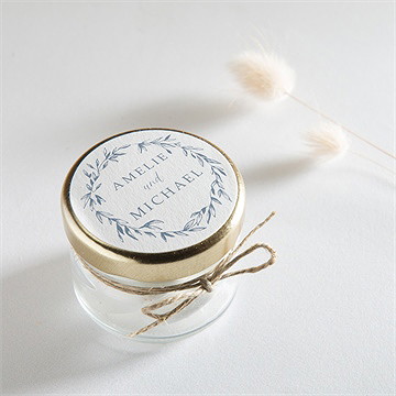 Aufkleber Hochzeit blumengesteck - Vue 2