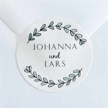 Aufkleber Hochzeit perfekt geplant