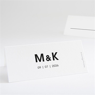 Tischkarte Hochzeit pures design