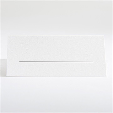 Tischkarte Hochzeit pures design - Vue 2