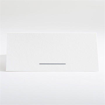 Tischkarte Hochzeit Mineralblau - Vue 2