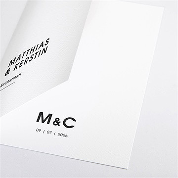 Kirchenheft Hochzeit pures design - Vue 2