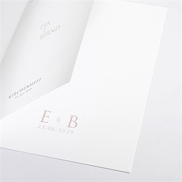 Kirchenheft Hochzeit goldene weide - vue 2