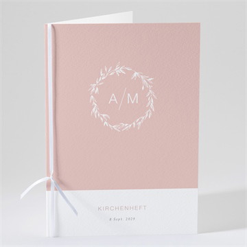 Kirchenheft Hochzeit Zarte mitteilung