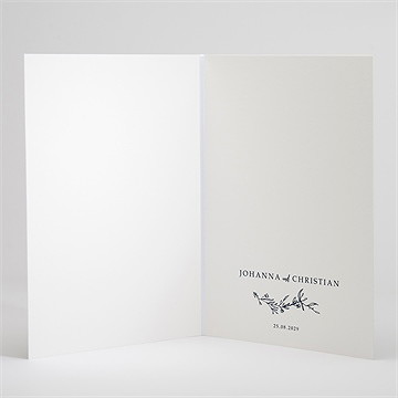 Kirchenheft Hochzeit mineralblau - Vue 3