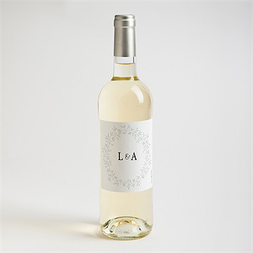 Flaschenetikett Hochzeit herrlich - Vue 2