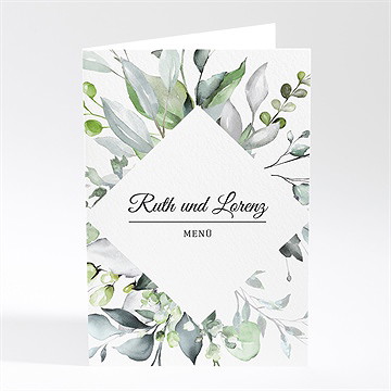 Menükarte Hochzeit Explosion