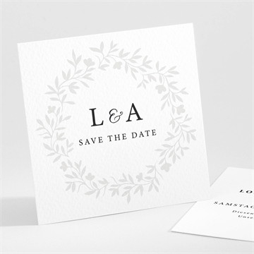 Save the Date Karte herrlich