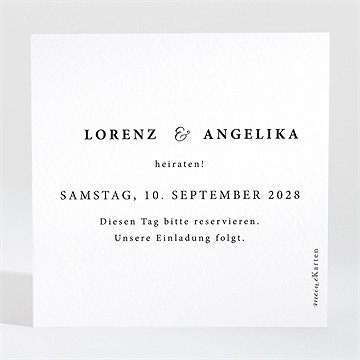 Save The Date Karte Herrlich - Vue 2