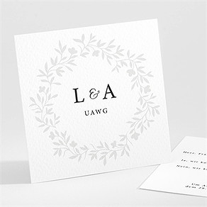 Antwortkarte Hochzeit herrlich