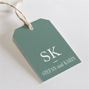 Geschenkanhänger Hochzeit polaroid der liebe