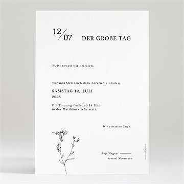 Hochzeitseinladung Eleganz - Vue 3