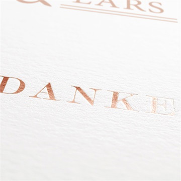 Dankeskarte Hochzeit Frühlingsrosen - Vue 2