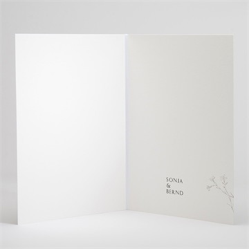 Kirchenheft Hochzeit einfach geschmückt - Vue 3