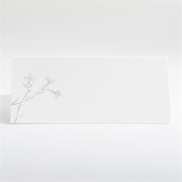 Tischkarte Hochzeit Einfach Geschmückt - Vue 2