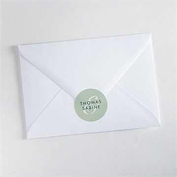 Aufkleber Hochzeit silberne skizze - Vue 3