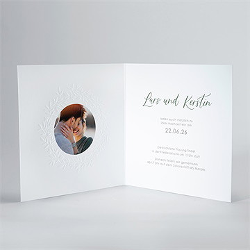 Hochzeitseinladung Liebe In Relief - Vue 3