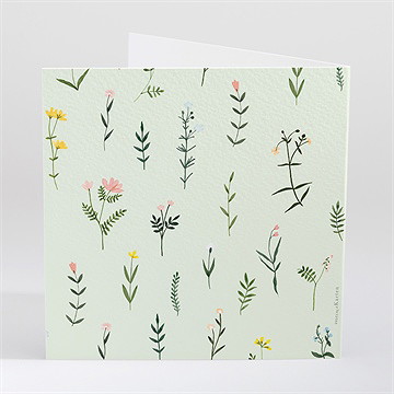 Hochzeitseinladung Frühlingsblumen - Vue 3