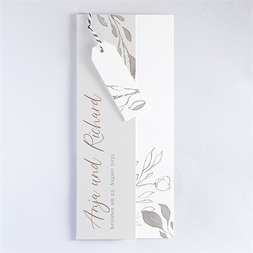 Hochzeitseinladung elegante skizze - Vue 3