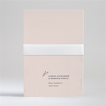 Hochzeitseinladung zartes trio - Vue 3