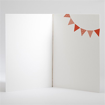 Kirchenheft Taufe rosa girlande - Vue 3