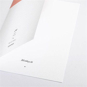 Kirchenheft Taufe kartentrio rosa - Vue 2