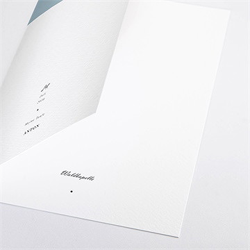 Kirchenheft Taufe kartentrio blau - Vue 2