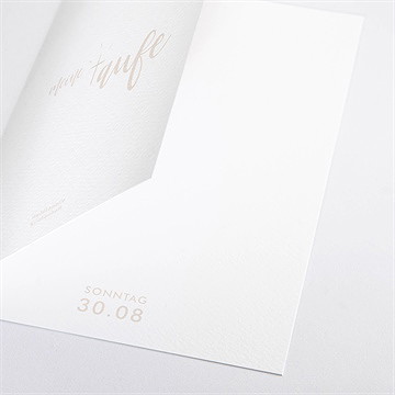 Kirchenheft Taufe Kupfer Schrift - Vue 2