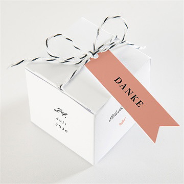 Geschenkbox Taufe kartentrio rosa - Vue 3