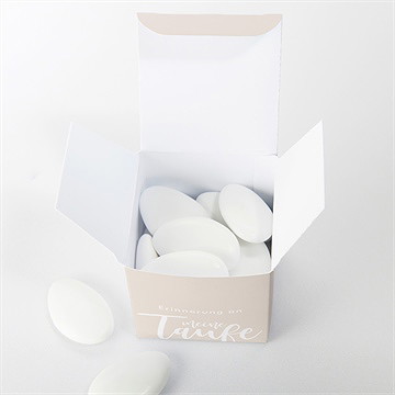 Geschenkbox Taufe kupfer schrift - Vue 4