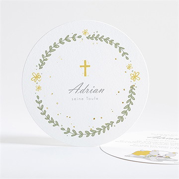 Einladung Taufe teddy