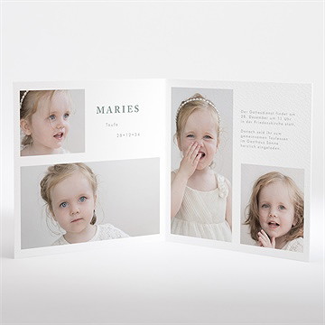 Einladung Taufe Initial - Vue 3