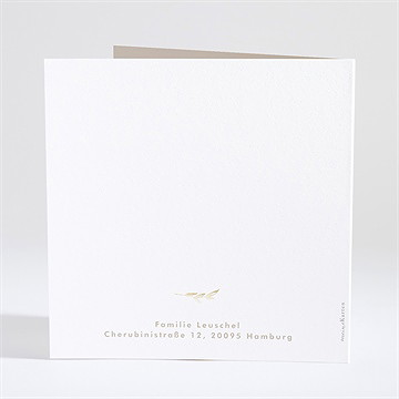 Einladung Taufe Taube Flieg - Vue 4