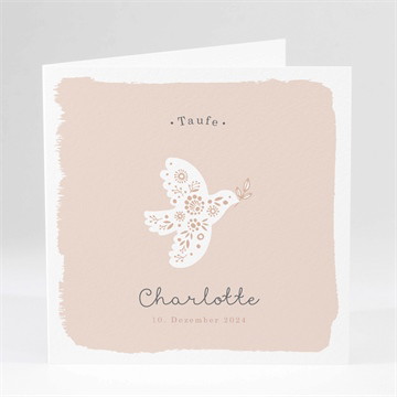 Einladung Taufe friedenstaube