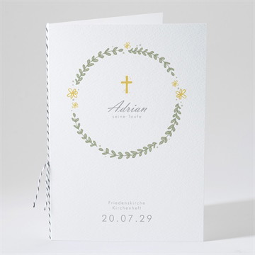 Kirchenheft Taufe teddy