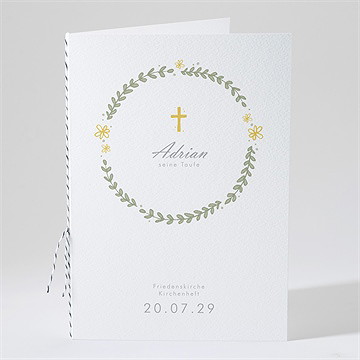 Kirchenheft Taufe Teddy