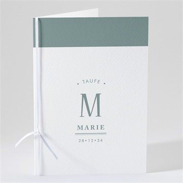 Kirchenheft Taufe initial