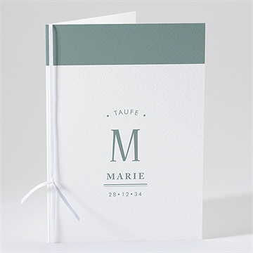 Kirchenheft Taufe Initial