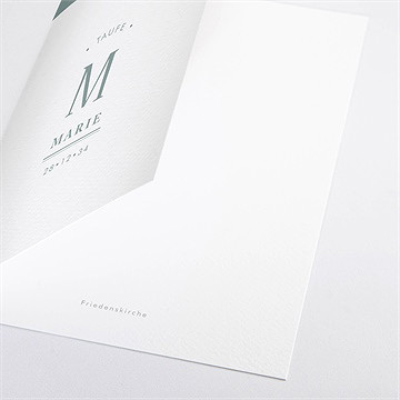 Kirchenheft Taufe Initial - Vue 2