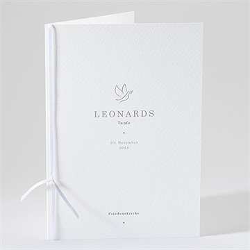 Kirchenheft Taufe Doppeltes Porträt