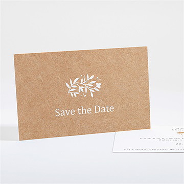 Save The Date Karte Windröschen