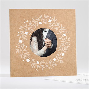 Dankeskarte Hochzeit windröschen