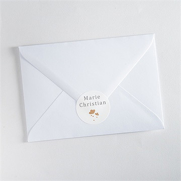 Aufkleber Hochzeit windröschen - Vue 3