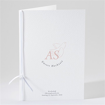 Kirchenheft Hochzeit liebestaube