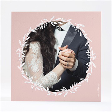 Dankeskarte Hochzeit liebestaube - Vue 3